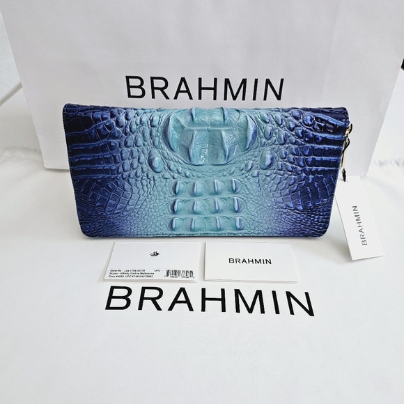Brahmin Handbags - NWT Brahmin Affinity Ombre Melbourne Skyler Clutch
